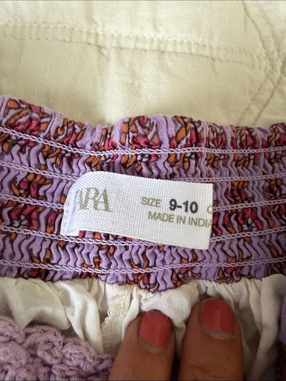 Zara Mixed Print Skirt - Picture 2 of 3